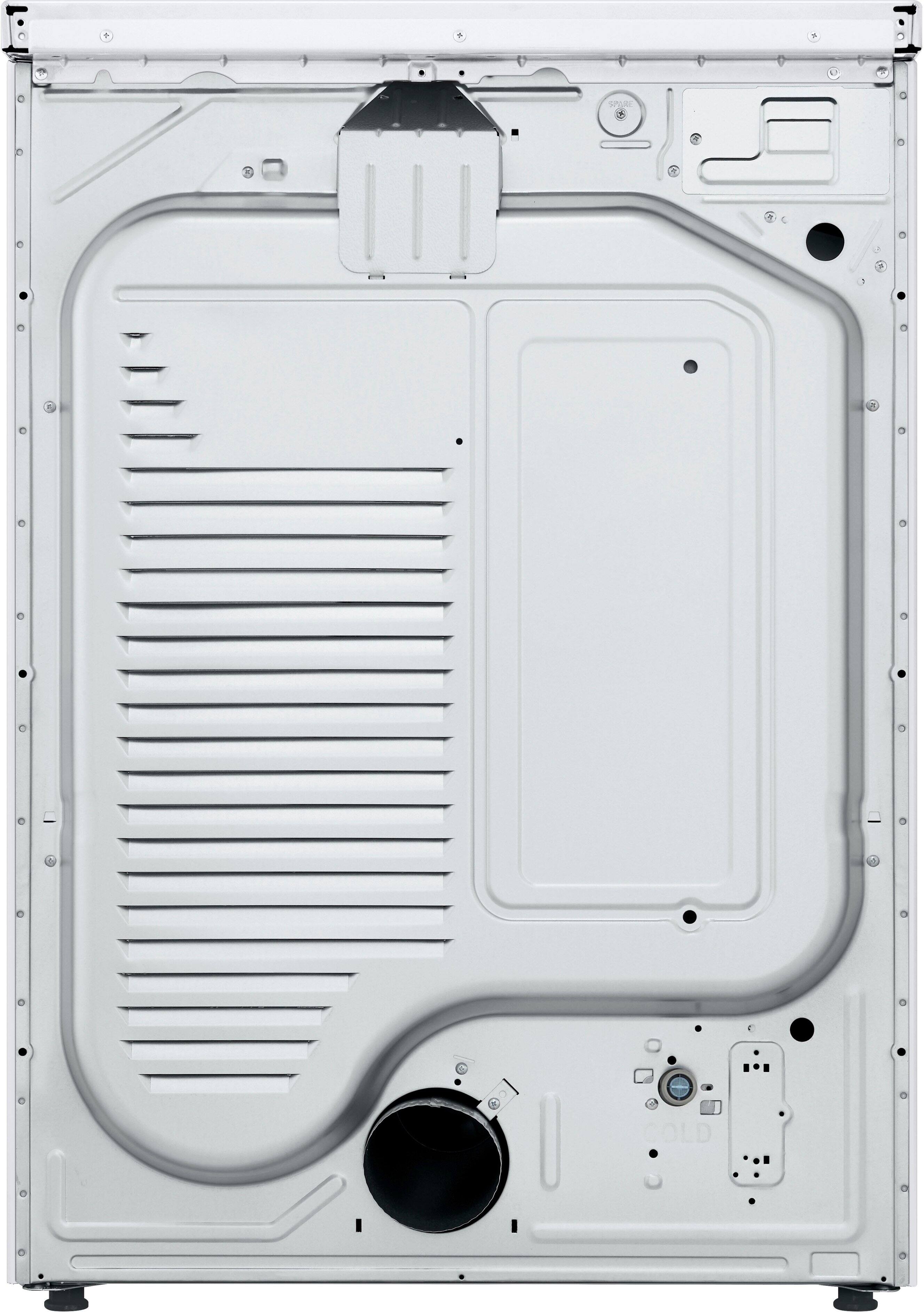 Alt View 27. LG - 7.4 Cu. Ft. Smart Electric Dryer with Steam and Sensor Dry - White.