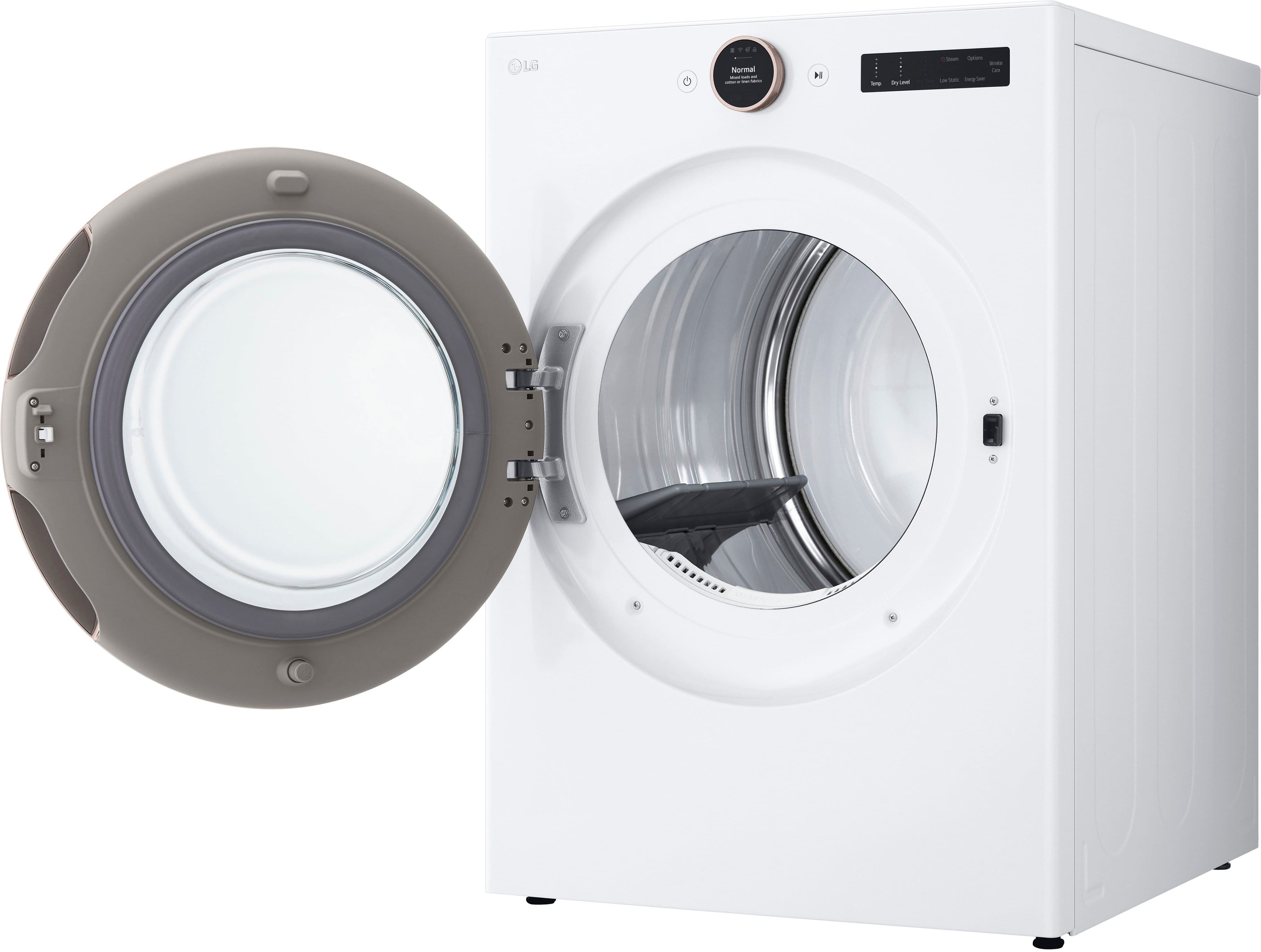 front load washer with right swing door