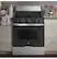 Alt View 12. GE - GE 30” Free-standing Electric Radiant Smooth Cooktop Range - Stainless Steel.