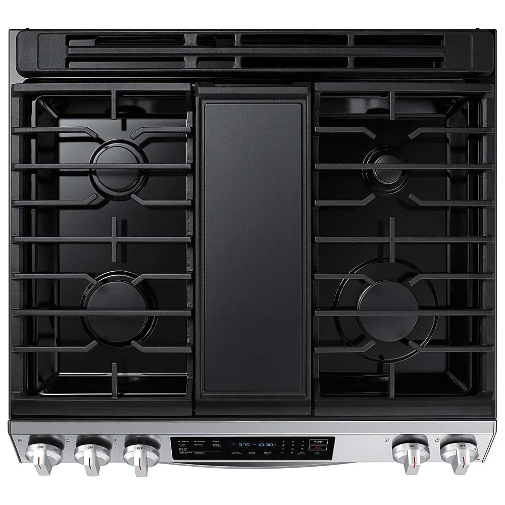 Samsung 6.0 cu. ft. Smart Slide-in Gas Range with Air Fry in