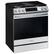 Alt View 19. Samsung - BESPOKE 6.0 cu. ft. Smart Slide-in Gas Range with Air Fry & Convection - White Glass.