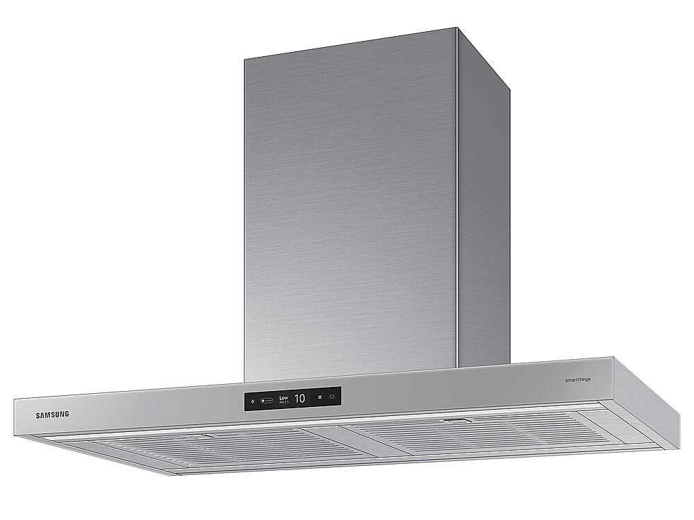 Alt View 13. Samsung - 36" BESPOKE Smart Wall Mount Hood - Gray.