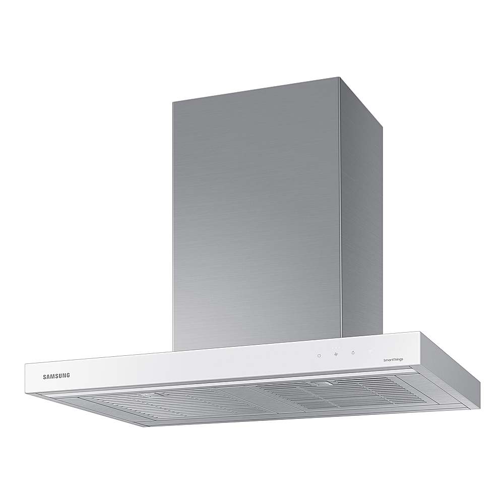 Alt View 13. Samsung - 30" BESPOKE Smart Wall Mount Hood - white.