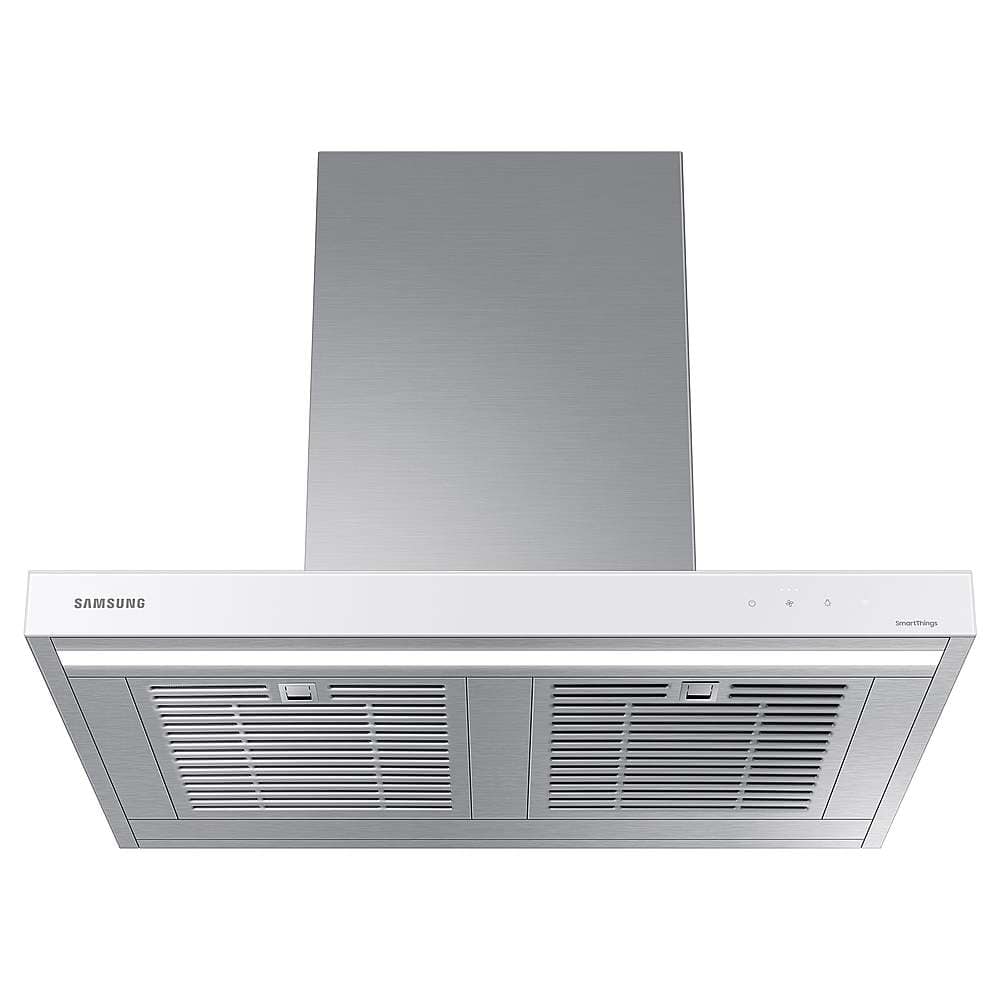 Alt View 14. Samsung - 30" BESPOKE Smart Wall Mount Hood - white.