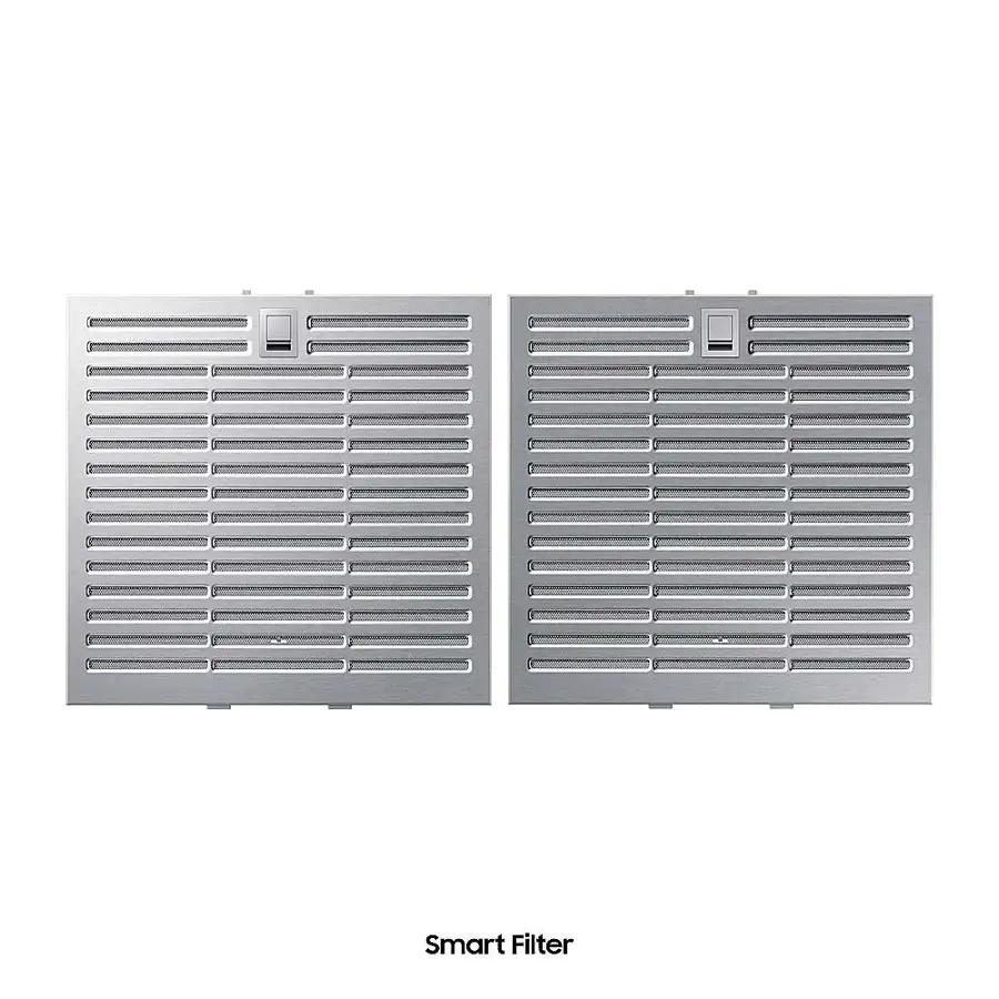 Alt View 17. Samsung - 30" BESPOKE Smart Wall Mount Hood - white.