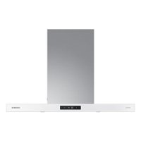 Samsung - 36" BESPOKE Smart Wall Mount Hood - White - Front_Zoom
