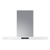 Samsung BESPOKE - 35 inches - Convertible - Wall Range Hood - White - Front_Zoom