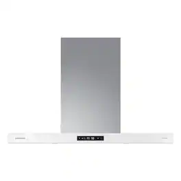 Samsung BESPOKE - 35 inches - Convertible - Wall Range Hood - White