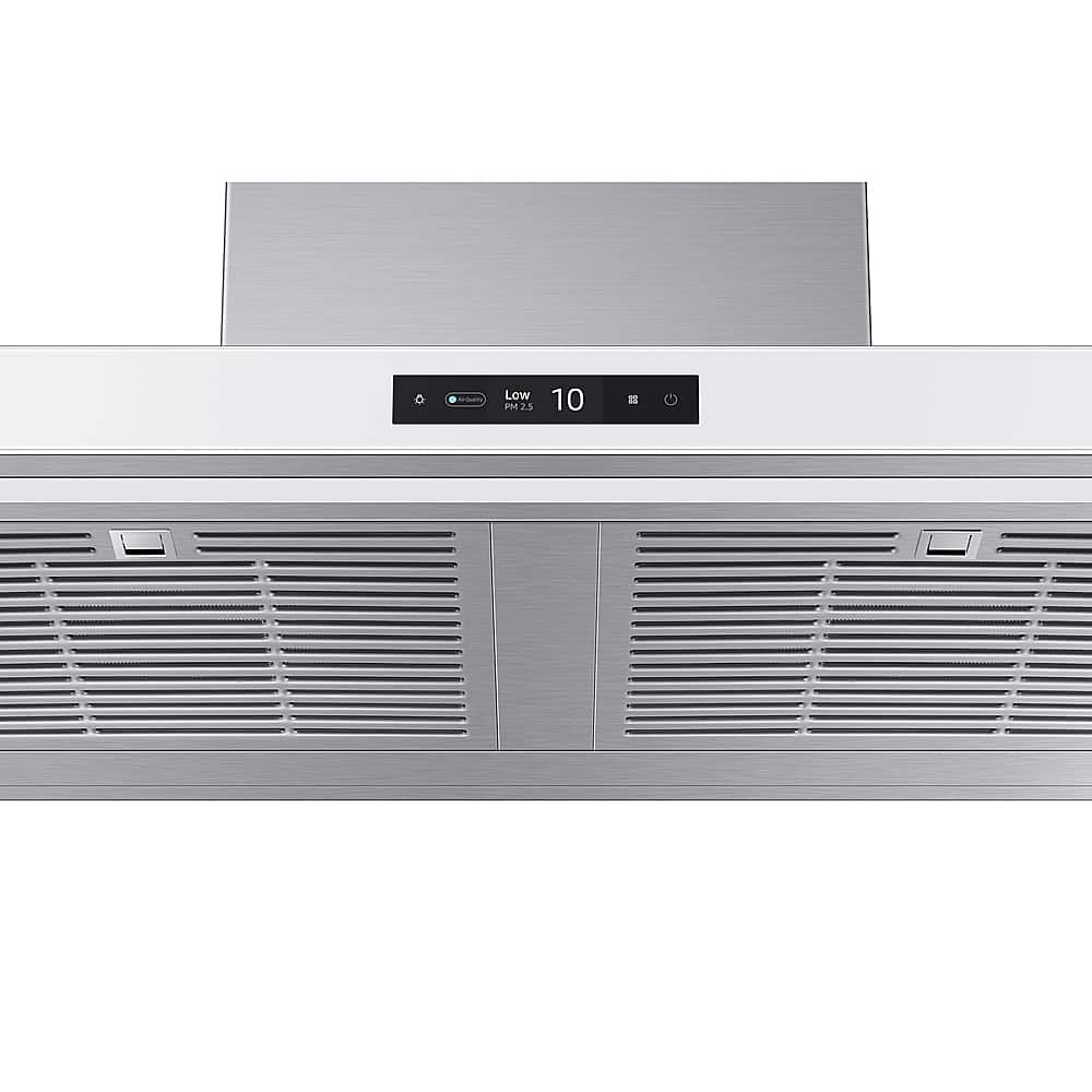 Alt View 15. Samsung - 36" BESPOKE Smart Wall Mount Hood - White.