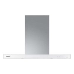 Samsung - 36" Bespoke Smart Wall Mount Hood - Bespoke Clean White Panel - Front_Zoom
