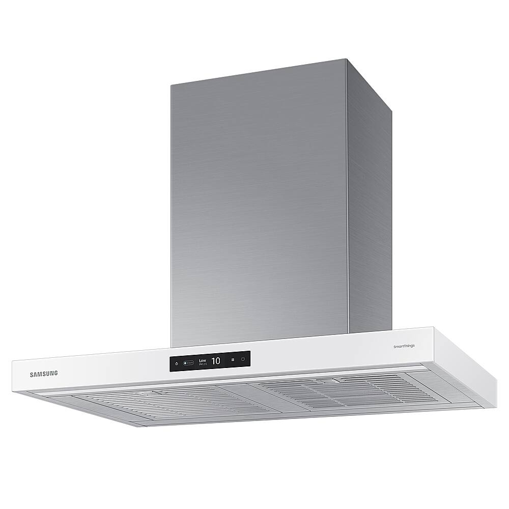 Alt View 13. Samsung - 30" BESPOKE Smart Wall Mount Hood - White.