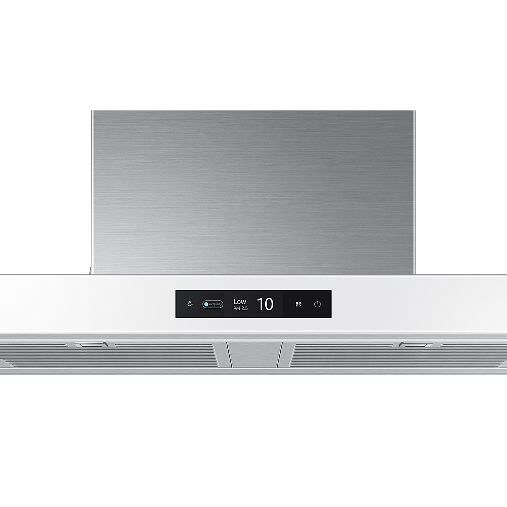 Alt View 14. Samsung - 30" BESPOKE Smart Wall Mount Hood - White.