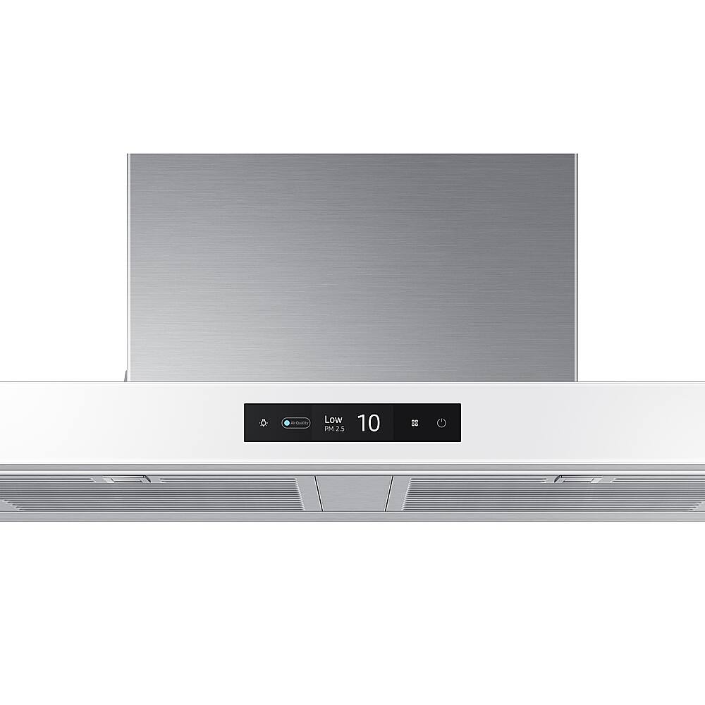 Alt View 14. Samsung - 30" BESPOKE Smart Wall Mount Hood - White.