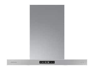 Samsung BESPOKE - 29 inches - Convertible - Wall Range Hood - Gray