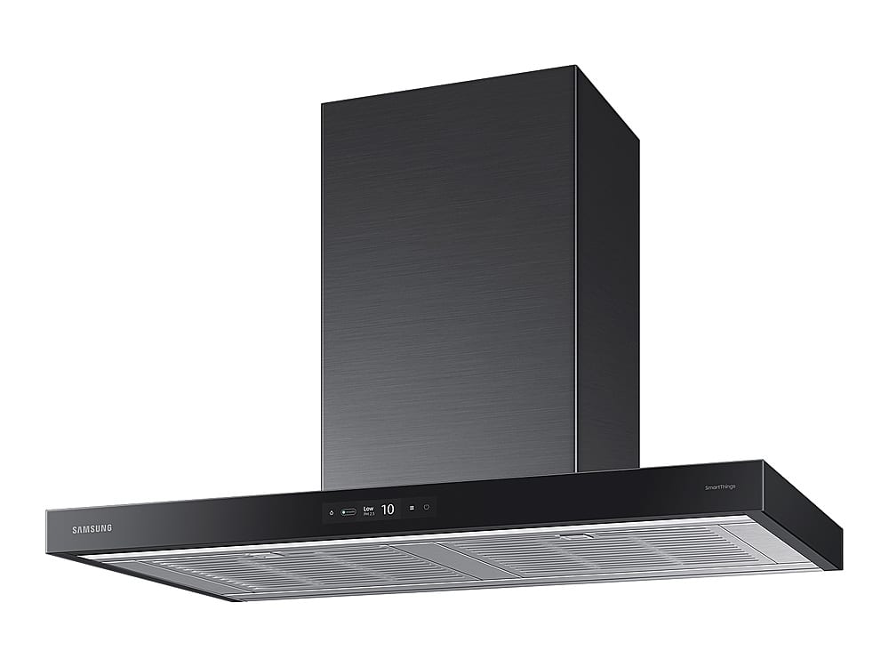 Alt View 12. Samsung - 36" BESPOKE Smart Wall Mount Hood - Bespoke Clean Deep Charcoal.