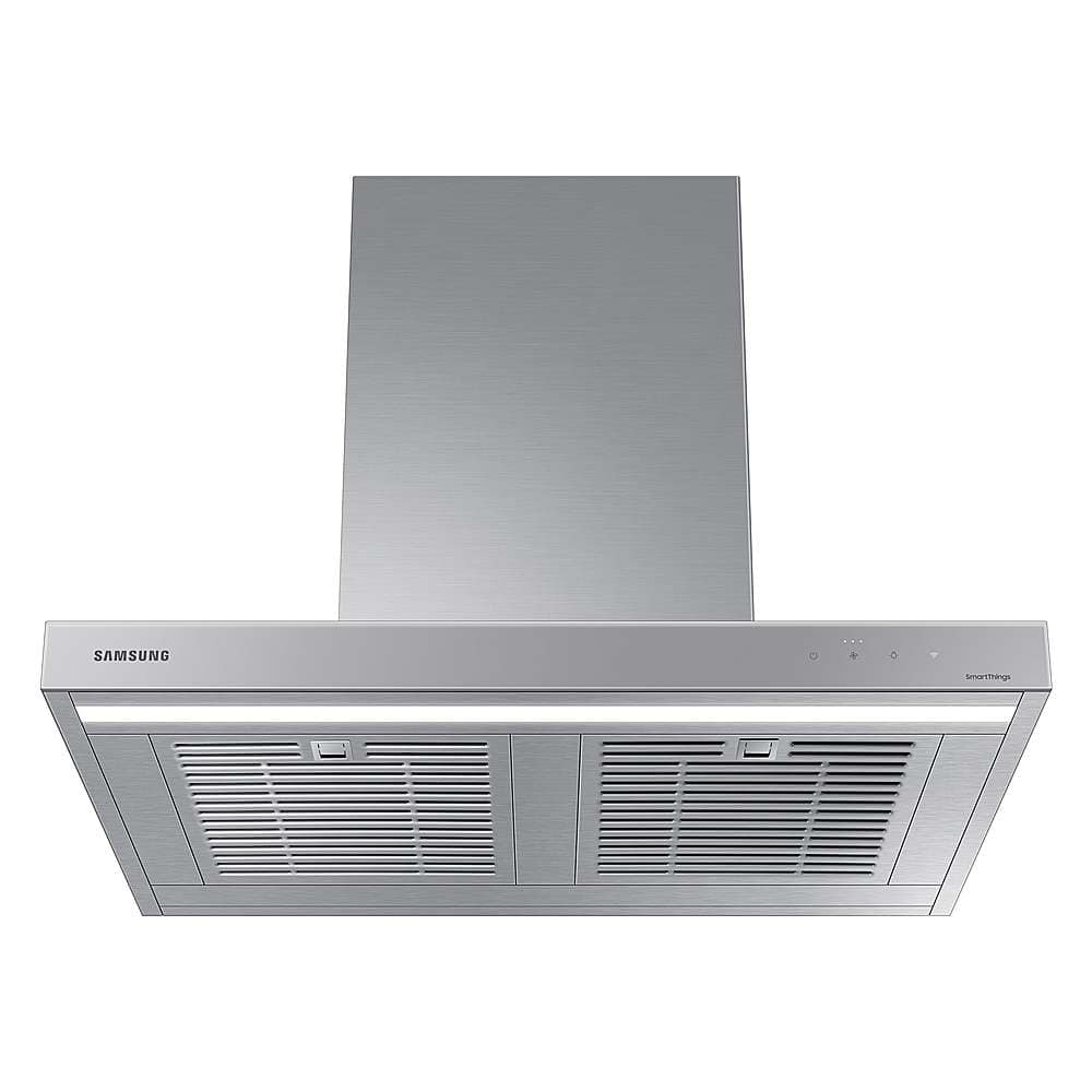 Alt View 14. Samsung - 30" BESPOKE Smart Wall Mount Hood - Gray.