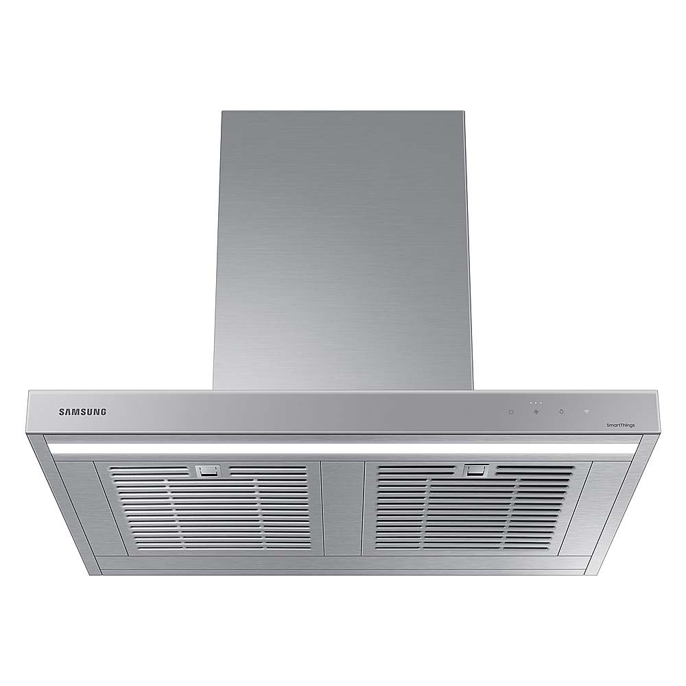 Alt View 14. Samsung - 30" BESPOKE Smart Wall Mount Hood - Gray.
