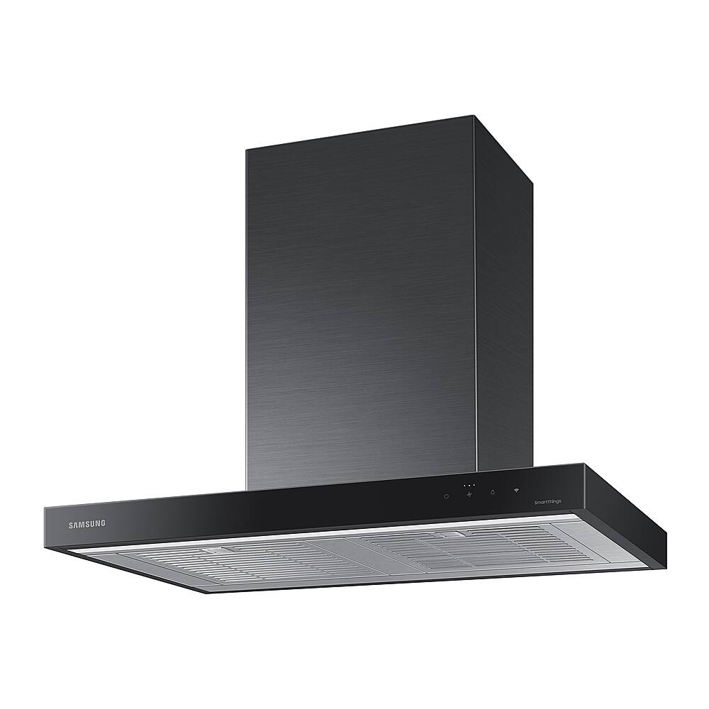 Alt View 12. Samsung - 30" BESPOKE Smart Wall Mount Hood - Bespoke Clean Deep Charcoal.