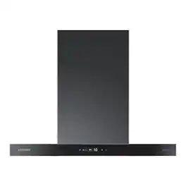 Samsung BESPOKE - 29 inches - Convertible - Wall Range Hood - Bespoke Clean Deep Charcoal