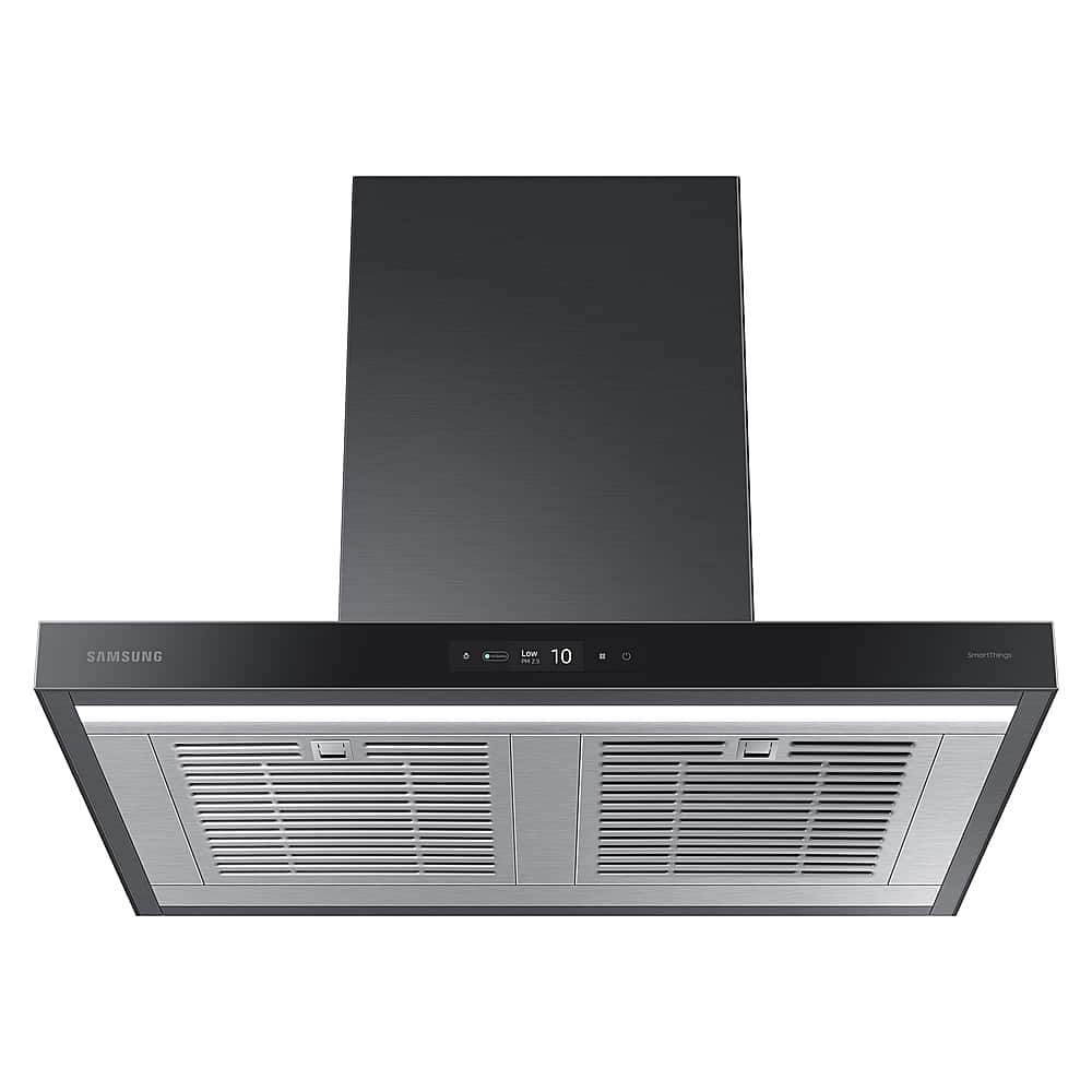 Alt View 13. Samsung - 30" BESPOKE Smart Wall Mount Hood - Bespoke Clean Deep Charcoal.