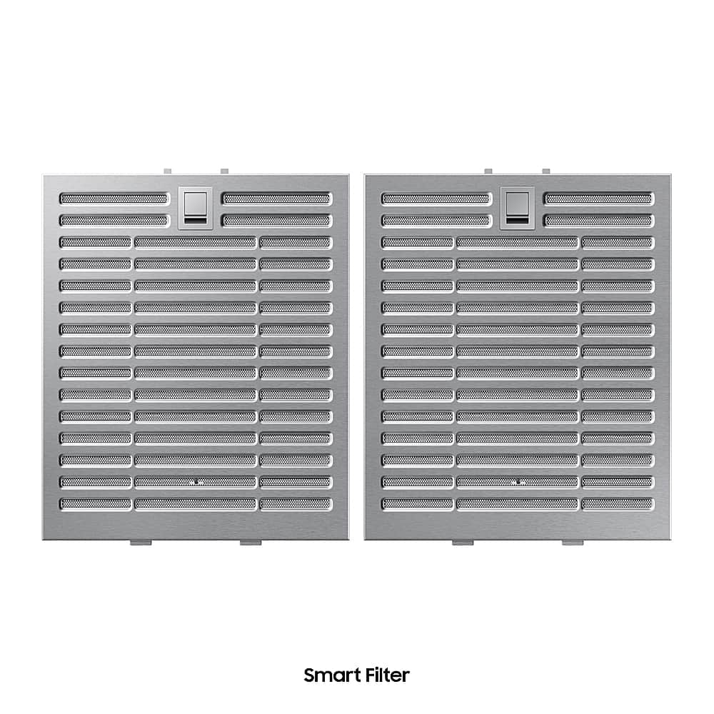 Alt View 15. Samsung - 30" BESPOKE Smart Wall Mount Hood - Bespoke Clean Deep Charcoal.