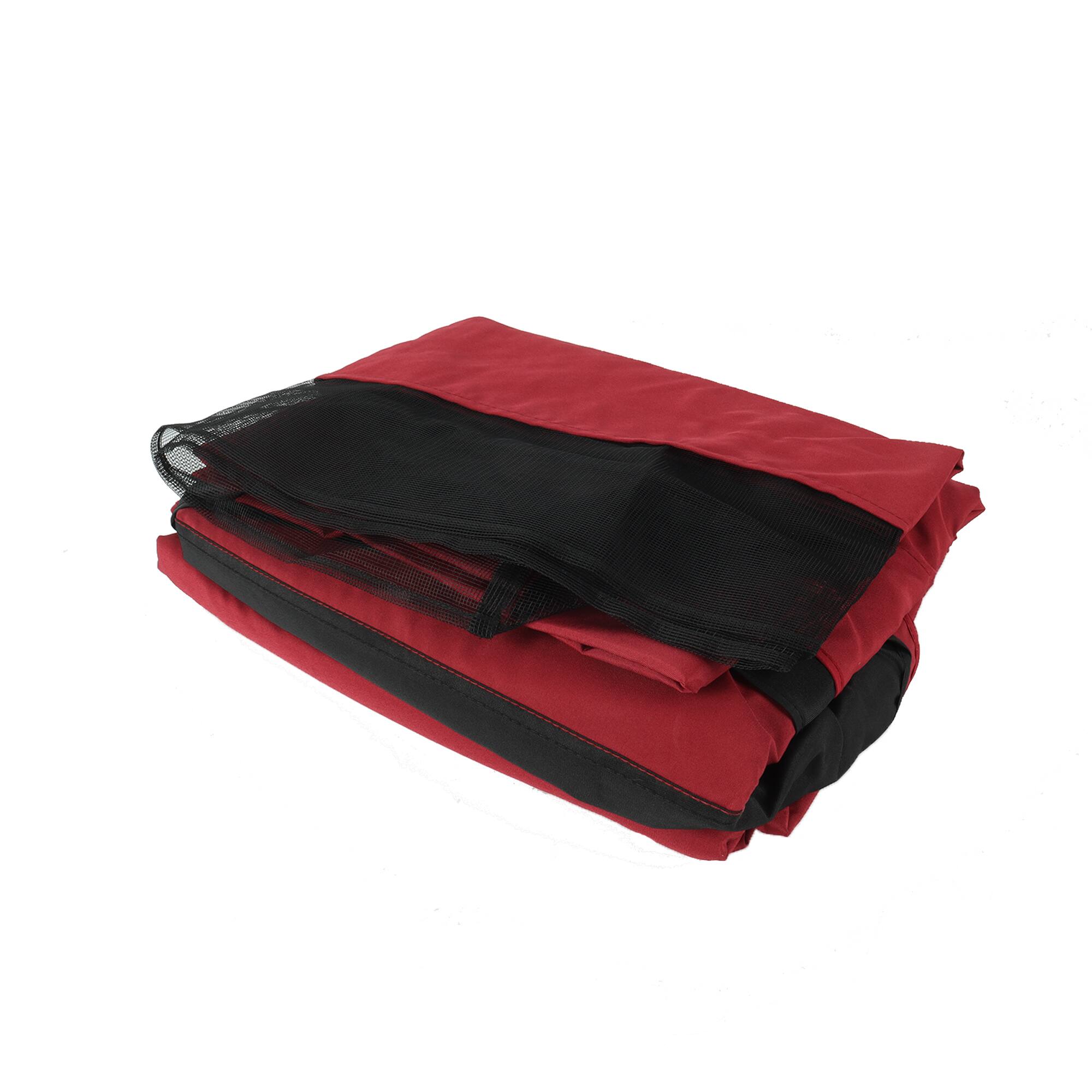 Back. APRILSOUL - Replacement Canopy Top Heavy Duty Gazebo Roof Gazebo Top with Air Vent 10X12 Gazebo Cover Replacement Top Only Burgundy.