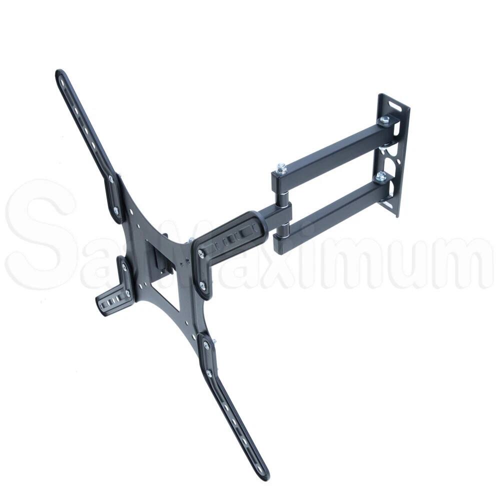 Alt View 1. Cables Direct Online - TV Wall Mount for 23"–55" TVs, Full Motion, Swivel & Tilt, VESA Compatible, 66Lb Capacity - Black.