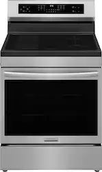 Frigidaire - Gallery 5.3 Cu. Ft. Freestanding Electric Induction Total Convection Range - Stainless Steel - Front_Zoom