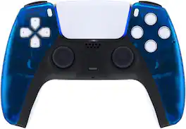 ProControllers - Custom Wireless Controller for PS5 - Clear Blue