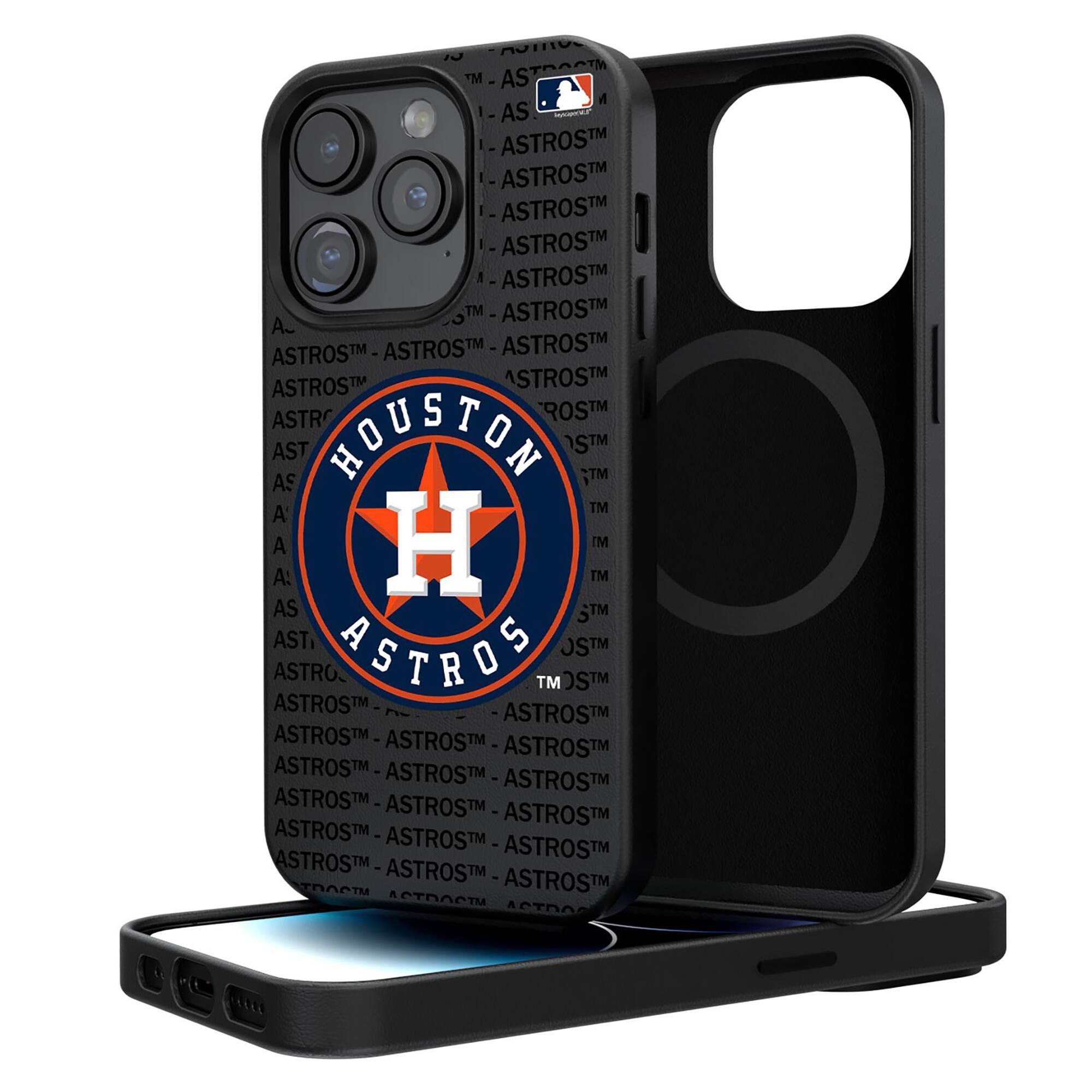 Keyscaper - MLB - Houston Astros Primary Logo iPhone Magnetic Bump Case - 15 Pro Max - Black price history on PriceWatchPro