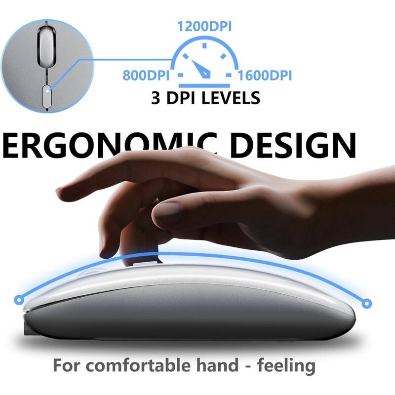 1200DPI 800DPI 1600DPI 3 DPI LEVELS ERGONOMIC DESIGN For comfortable hand - feeling