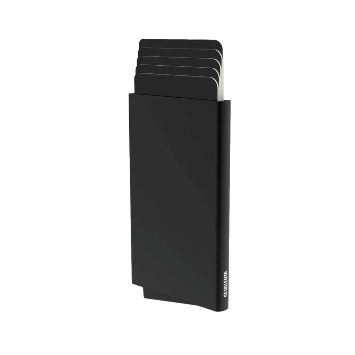 Front. Valenta - Cardprotector Aluminium MagSafe Plus Black - Black.