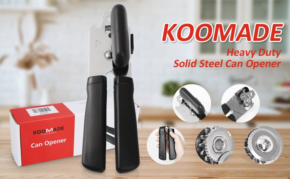KOOMADE Heavy Duty Solid Steel Can Opener  
KOOMADE HOUSEWARES Can Opener