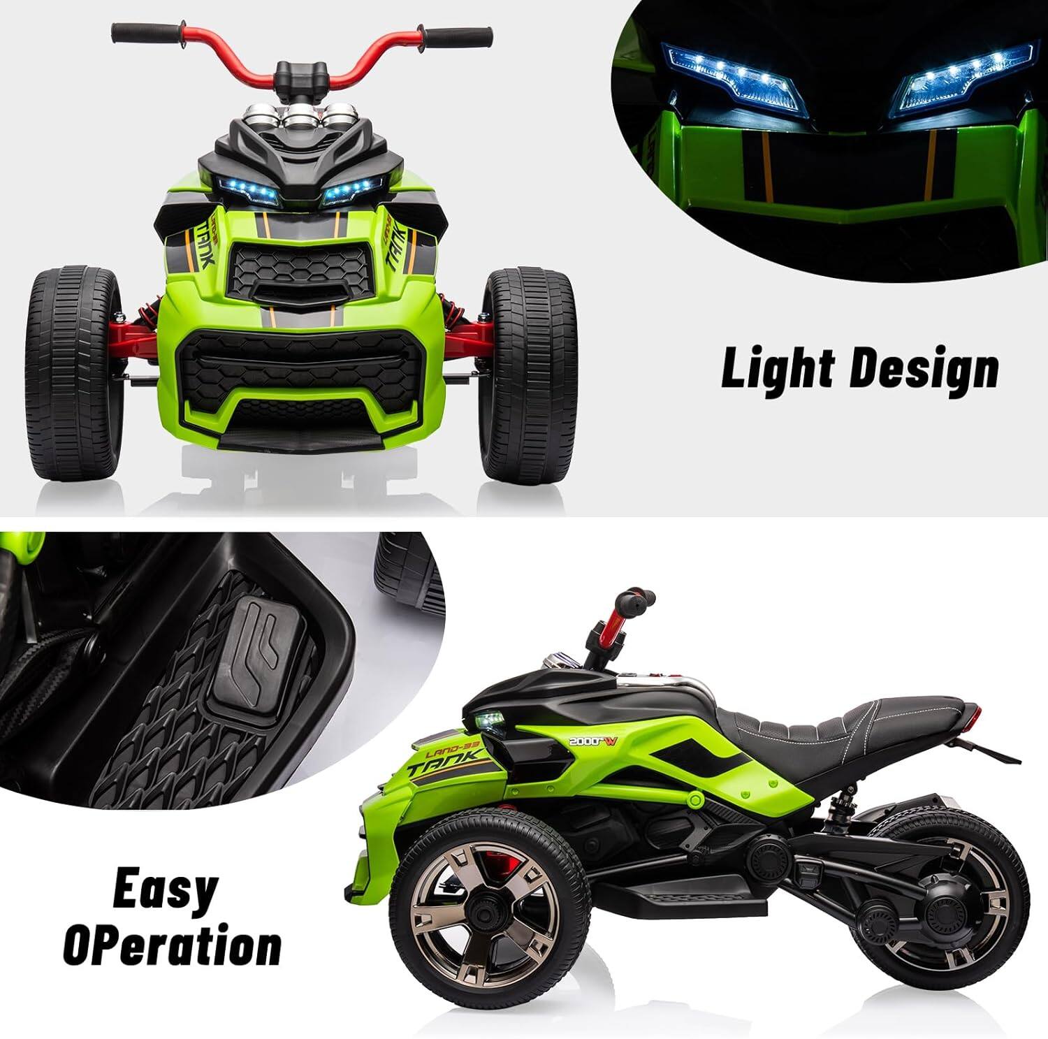 TANK TRIK  
Light Design  
Easy Operation