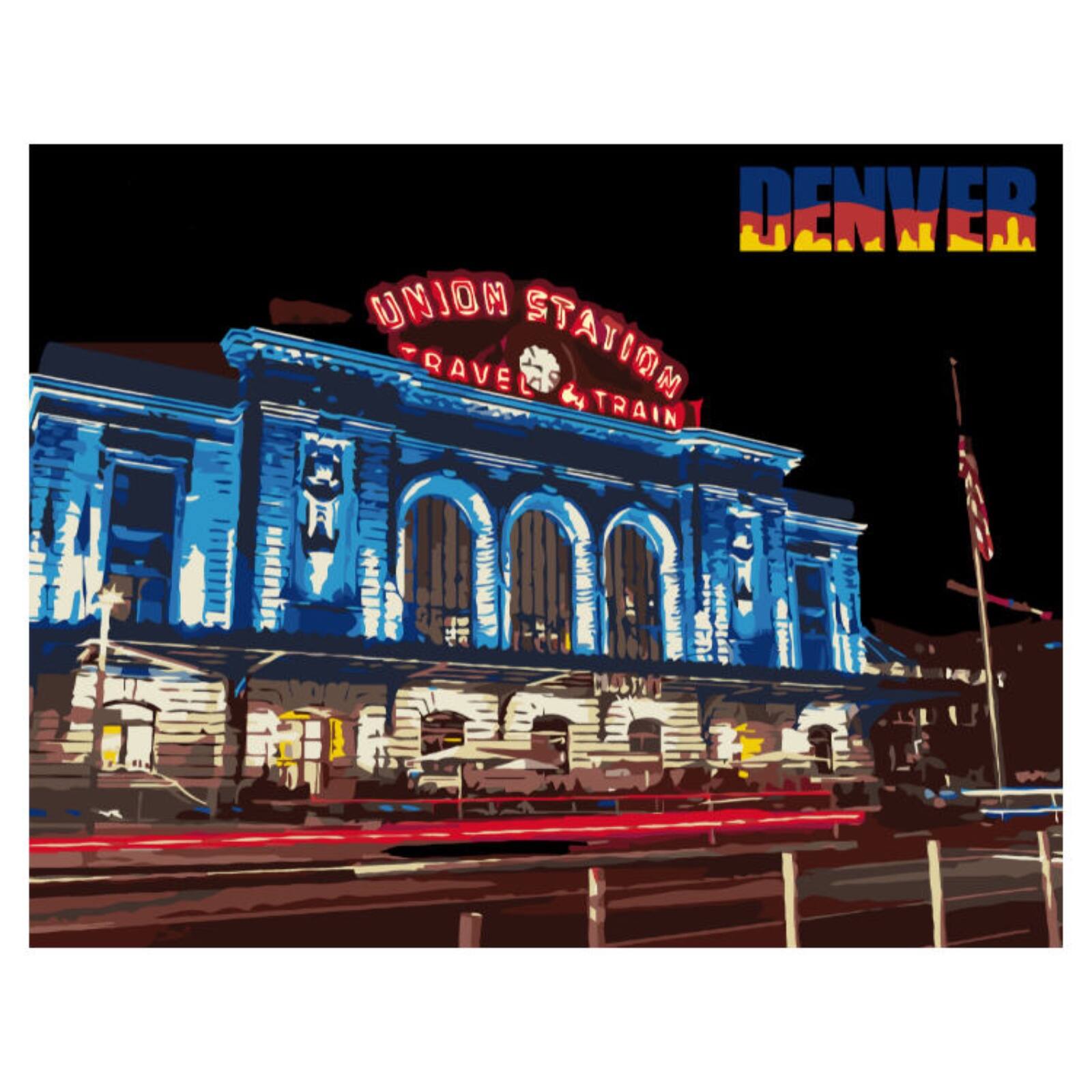 DENVER UNION STATION TRAIN