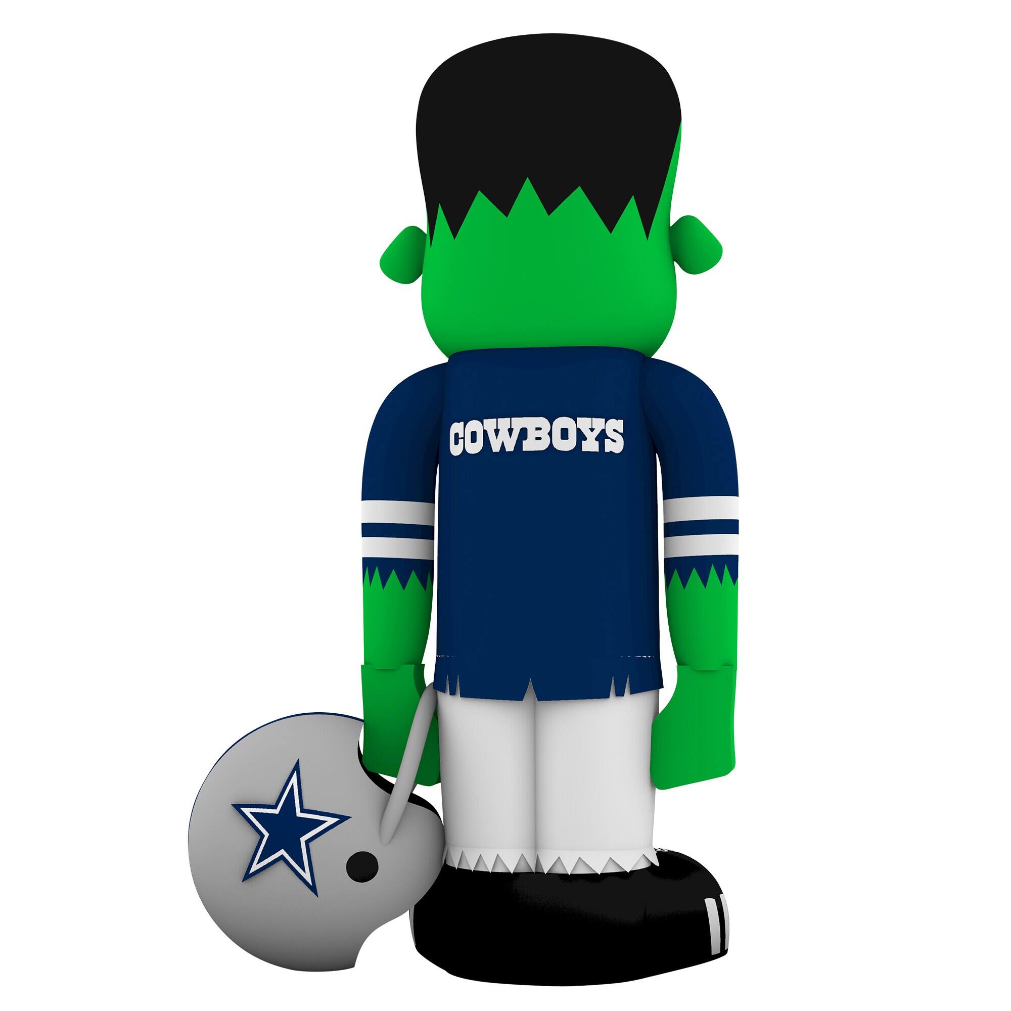Alt View 1. Sporticulture - Dallas Cowboys Halloween Lawn Inflatable Steinbacker - Multicolor.