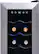 Alt View 12. NewAir - 12-Bottle Wine Cooler with Compressor Cooling - Stainless Steel.