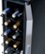 Alt View Zoom 14. NewAir - 12-Bottle Wine Cooler with Compressor Cooling - Stainless Steel.