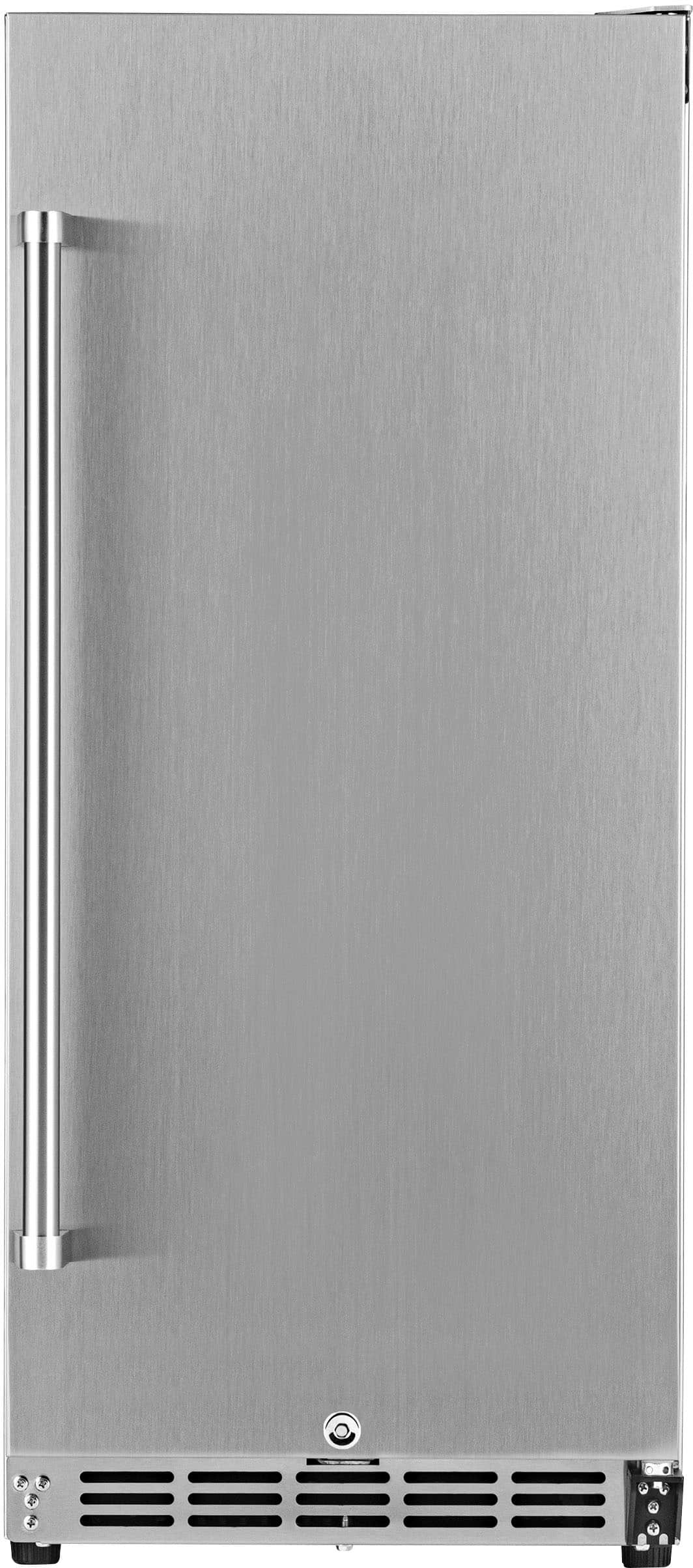 Alt View 13. NewAir - 90-Can Built-In Commercial Grade Wine and Beverage Cooler with Weatherproof Design for Indoor or Outdoor Use - Stainless Steel.