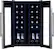 Alt View 14. NewAir - 24-Bottle Dual Zone Wine Cooler with French Doors - Stainless Steel.