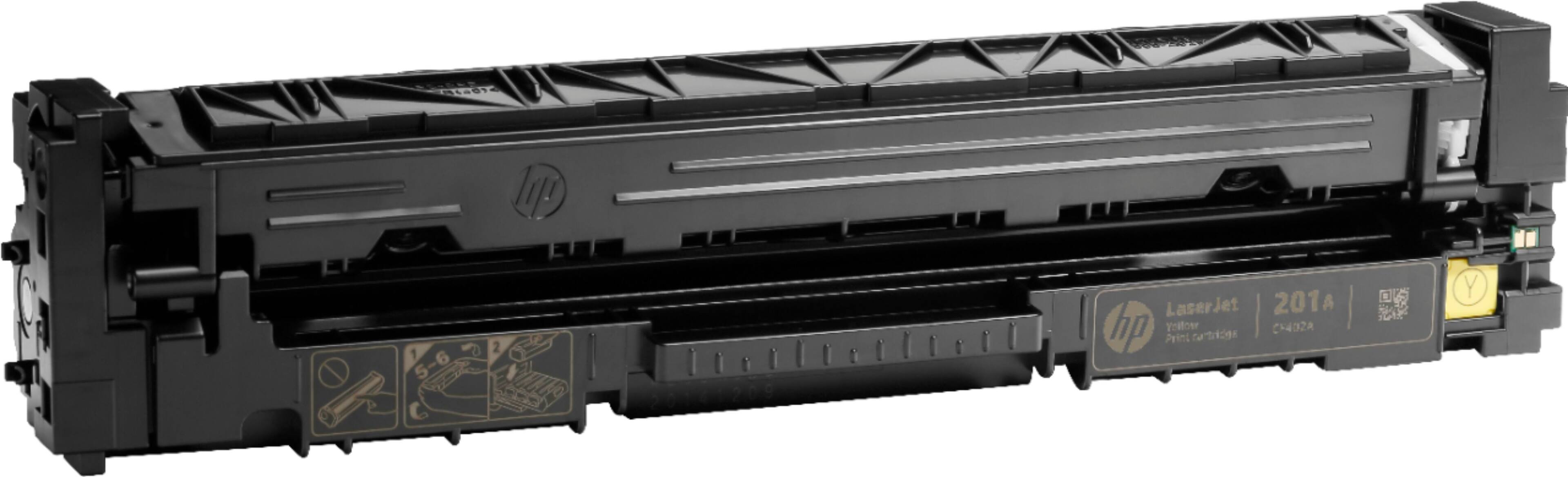 Alt View 13. HP - 201A Standard Capacity Toner Cartridge - Yellow.