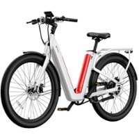 NIU BQi-C3 Pro eBike with up to 90 miles Max Operating Range and 28 MPH Max Speed (White)
