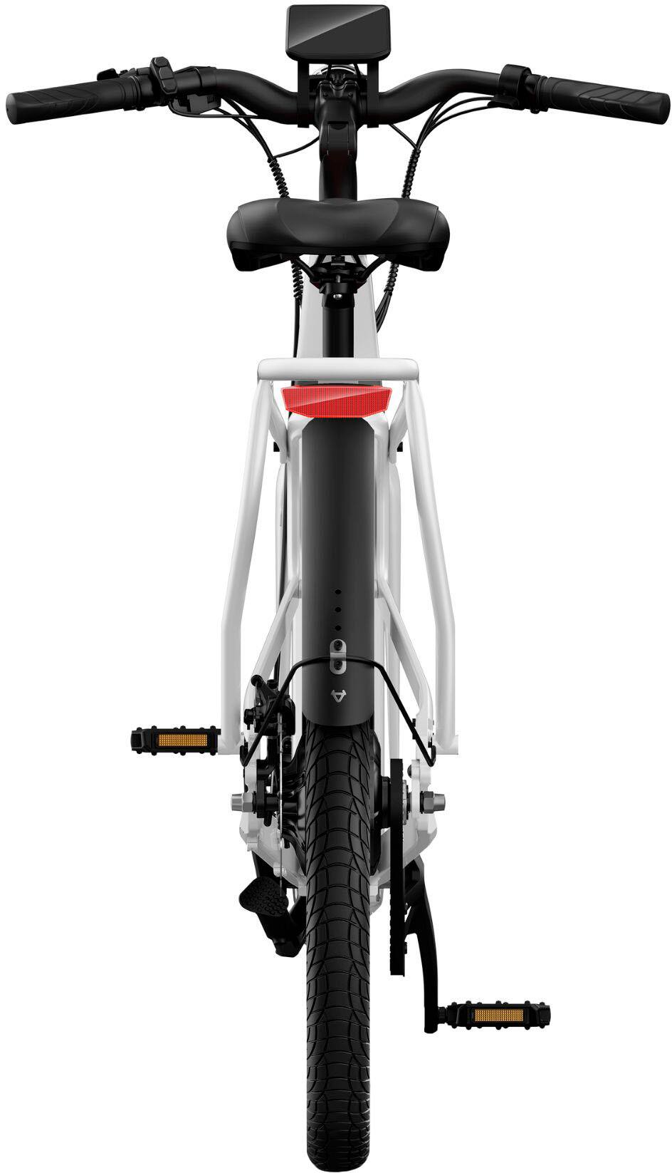 Alt View 12. NIU - BQi-C3 Pro eBike w/ up to 90 miles Max Operating Range and 28 MPH Max Speed - Grey.