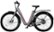 Left. NIU - BQi-C3 Pro eBike w/ up to 90 miles Max Operating Range and 28 MPH Max Speed - Grey.