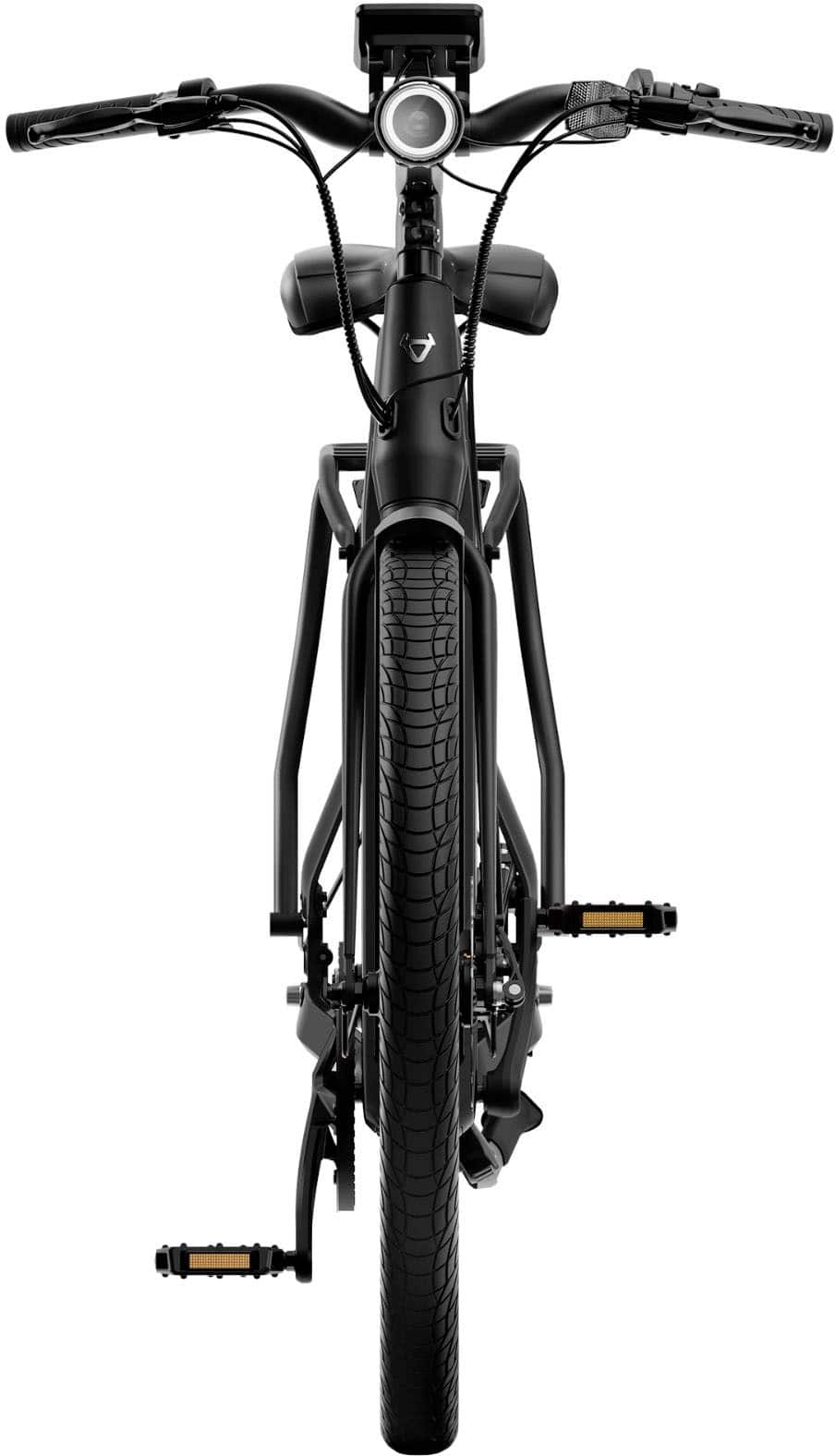 Alt View 17. NIU - BQi-C3 Pro eBike w/ up to 90 miles Max Operating Range and 28 MPH Max Speed - Black.