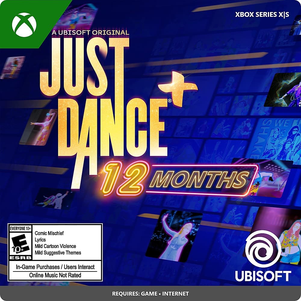 Front. Ubisoft - Just Dance Plus: 12 Month.