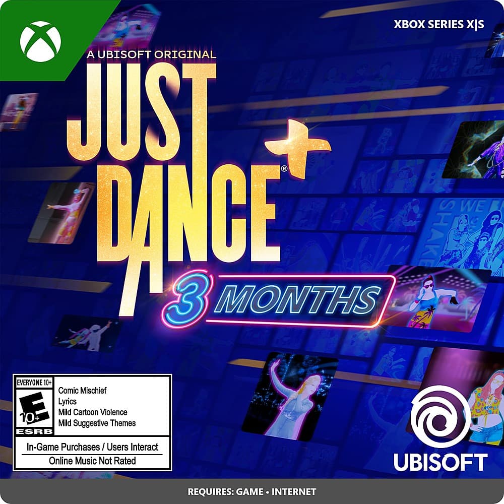 Just Dance Plus: 3 Month - Xbox Series X, Xbox Series S, Xbox One [Digital]