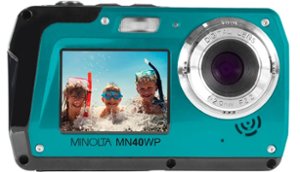 Konica Minolta - MN40WP 48.0 Megapixel Waterproof Digital Camera - Blue - Front_Zoom