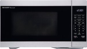 GE 1.0 Cu. Ft. Convection Countertop Microwave with Air Fry Black Stainless  Steel JES1109RRSS - Best Buy