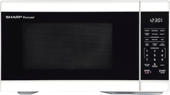 Sharp 1.1 cu ft Countertop Microwave with 1000 watts and Auto Cook
